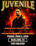 Juvenile VIP Meet & Greet Oakland CA June 5